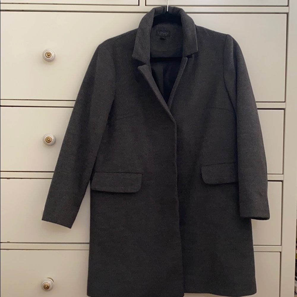 Topshop Peacoat